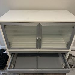 Desk And Filing Cabinets From Ikea