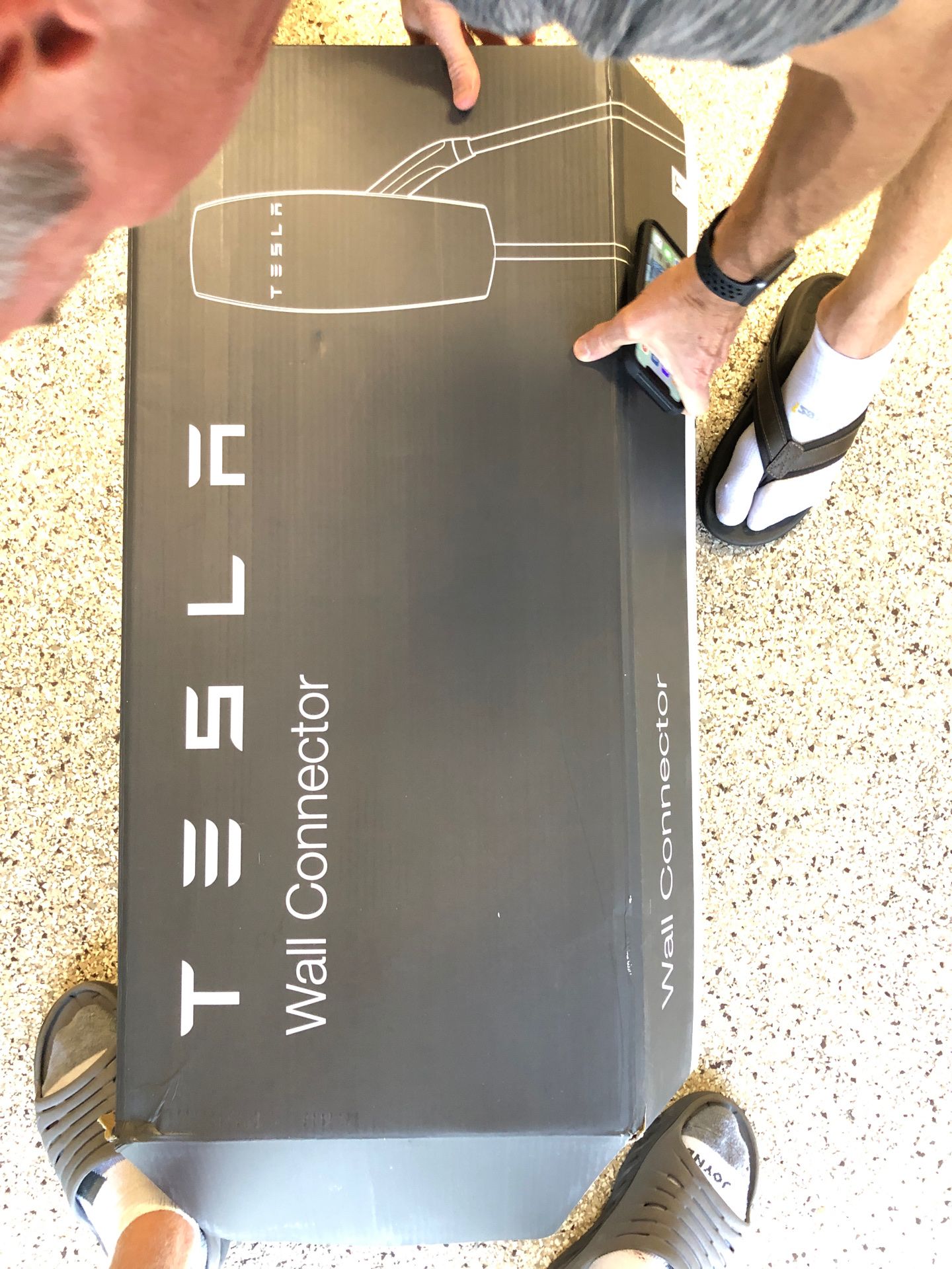 Tesla wall connector charger