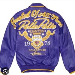 Pellet Leather Jacket 2xl