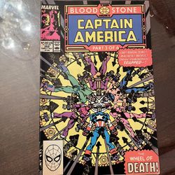 Captain America #359 1st Appearance App Cross Bones 1989 Marvel Comics