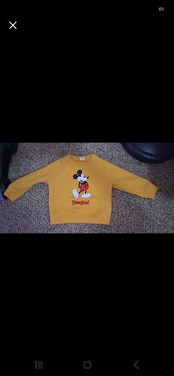 Disneyland Mickey Mouse Crewneck 2T