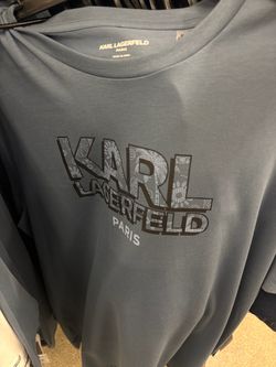 Grey Karl Largefield T-Shirt