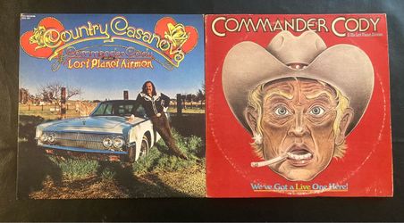 Commander Cody Vinyl Albums