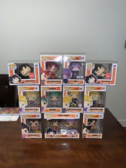 Funko Pops Dragon Ball Z