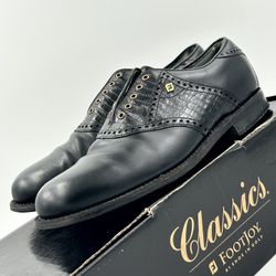 Footjoy Classic Dry Joy Premier Golf Shoes NOT Callaway Cleveland Titleist Nike Taylormade Callaway Cleveland Ping Odyssey Cameron Newbalance Asics