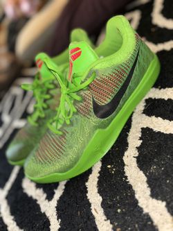 2018 Nike Mamba Rage 'Grinch' Men Size 11.5