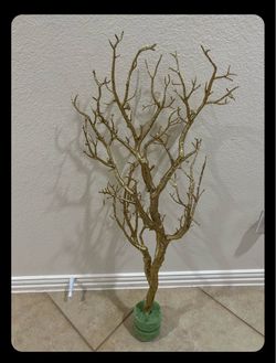 Gold Glitter Branches for Centerpieces