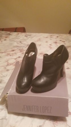 Booties, size 7 Jennifer Lopez, paid 80.