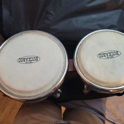 Buckaroo Bongos, Solid Wood Two Tone Finish. Like New Also Comes With Case