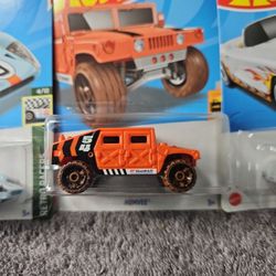 3 Hotwheels Cars 