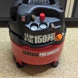 1.5hp Central Pneumatic Air Compressor
