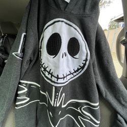 Nightmare before Christmas - Jack the skeleton kids hoodie sweater ( size 9/10 ) $20