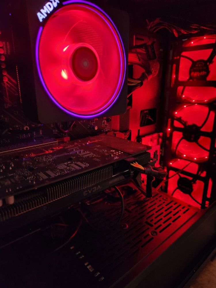 GAMING AMD PC DESKTOP + 27" LG DISPLAY