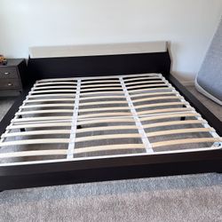 Modern King Size Bed Frame 
