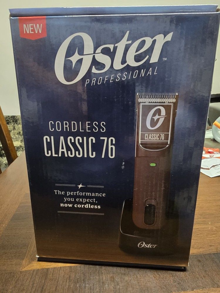 Oster Cordless Classic 76 with 10 universal combs set
