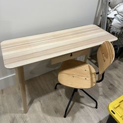 Desk And Chair