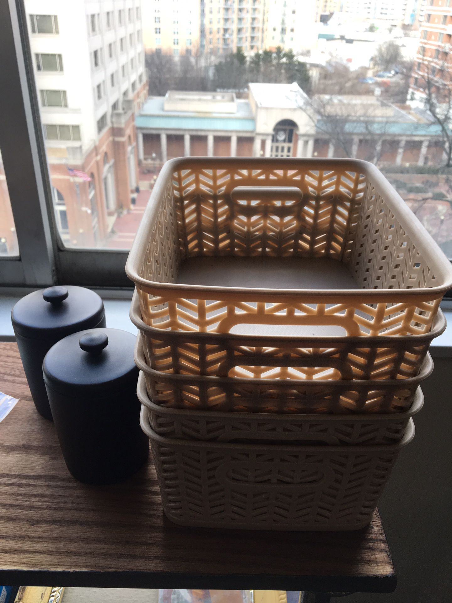 Storage bins and containers