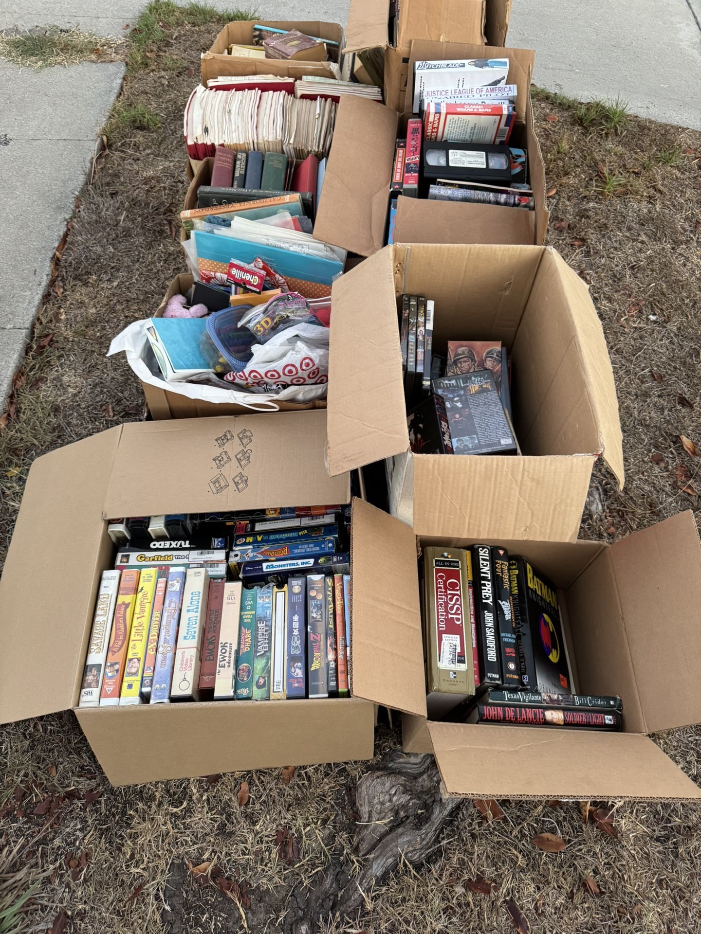 FREE Old Books and VHS Movies