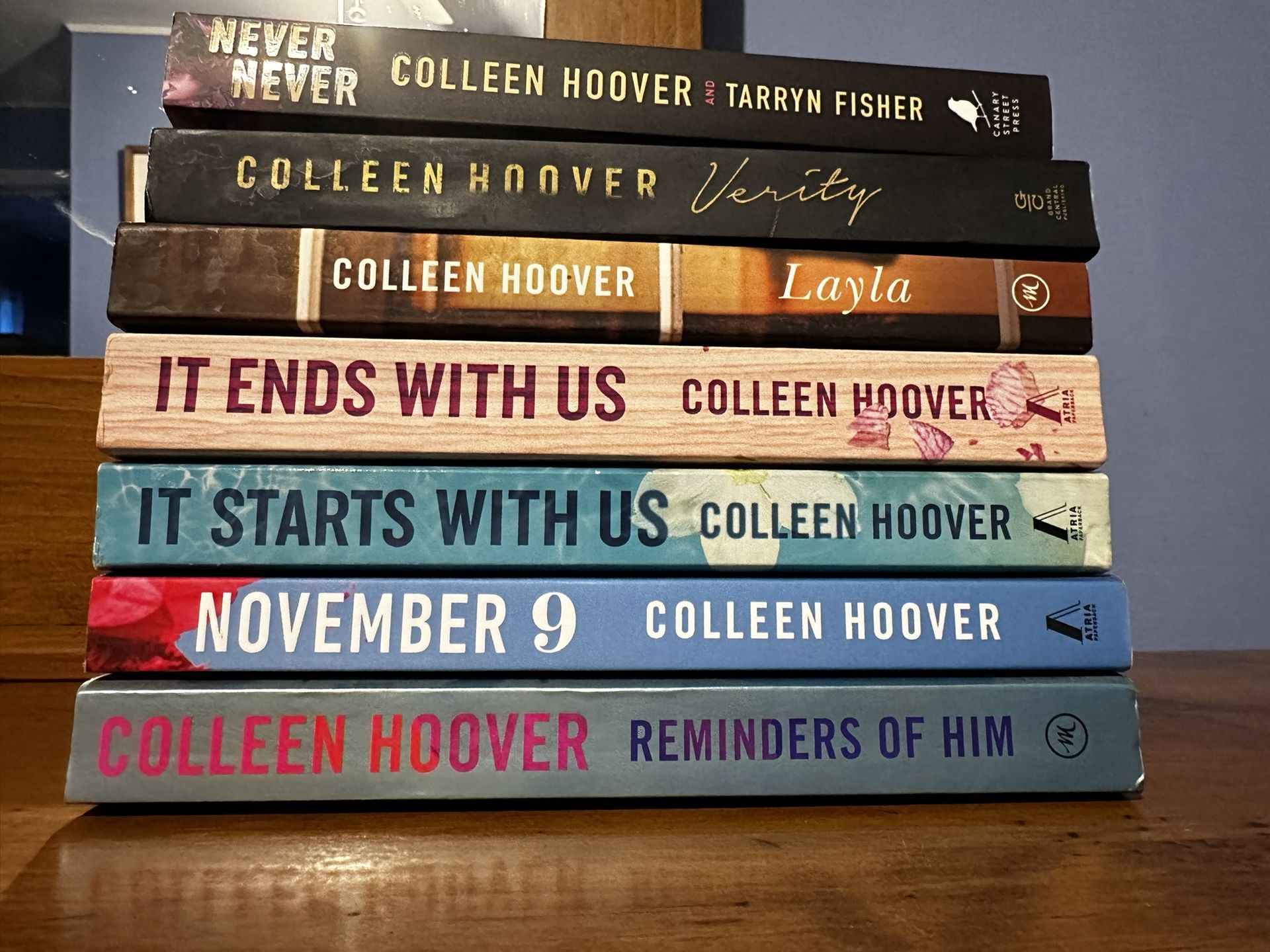 Colleen Hoover Books