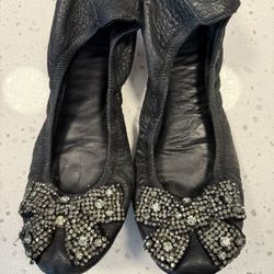 Tory Burch Rhinestone Flats