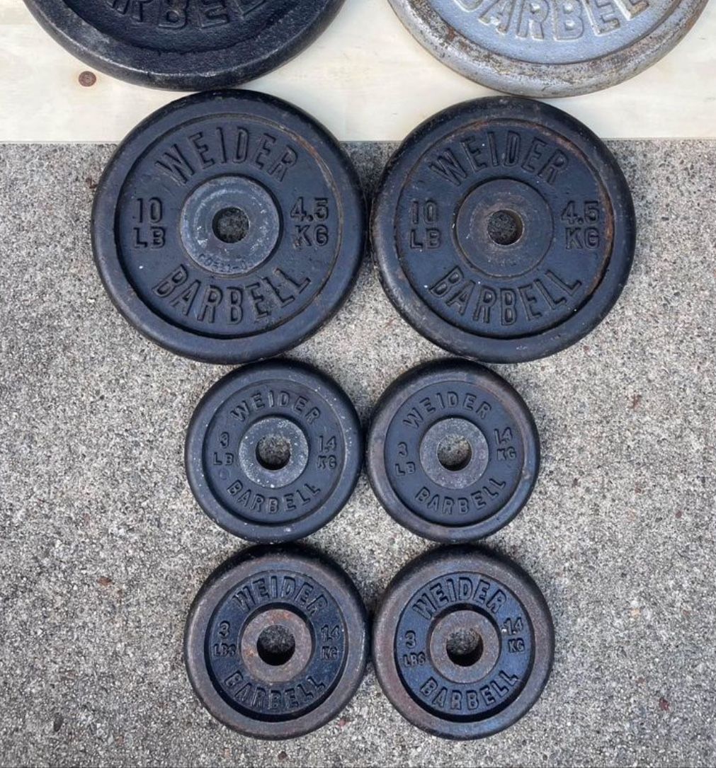 Standard Weight Plates 32 lbs
