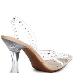 Clear Heels 