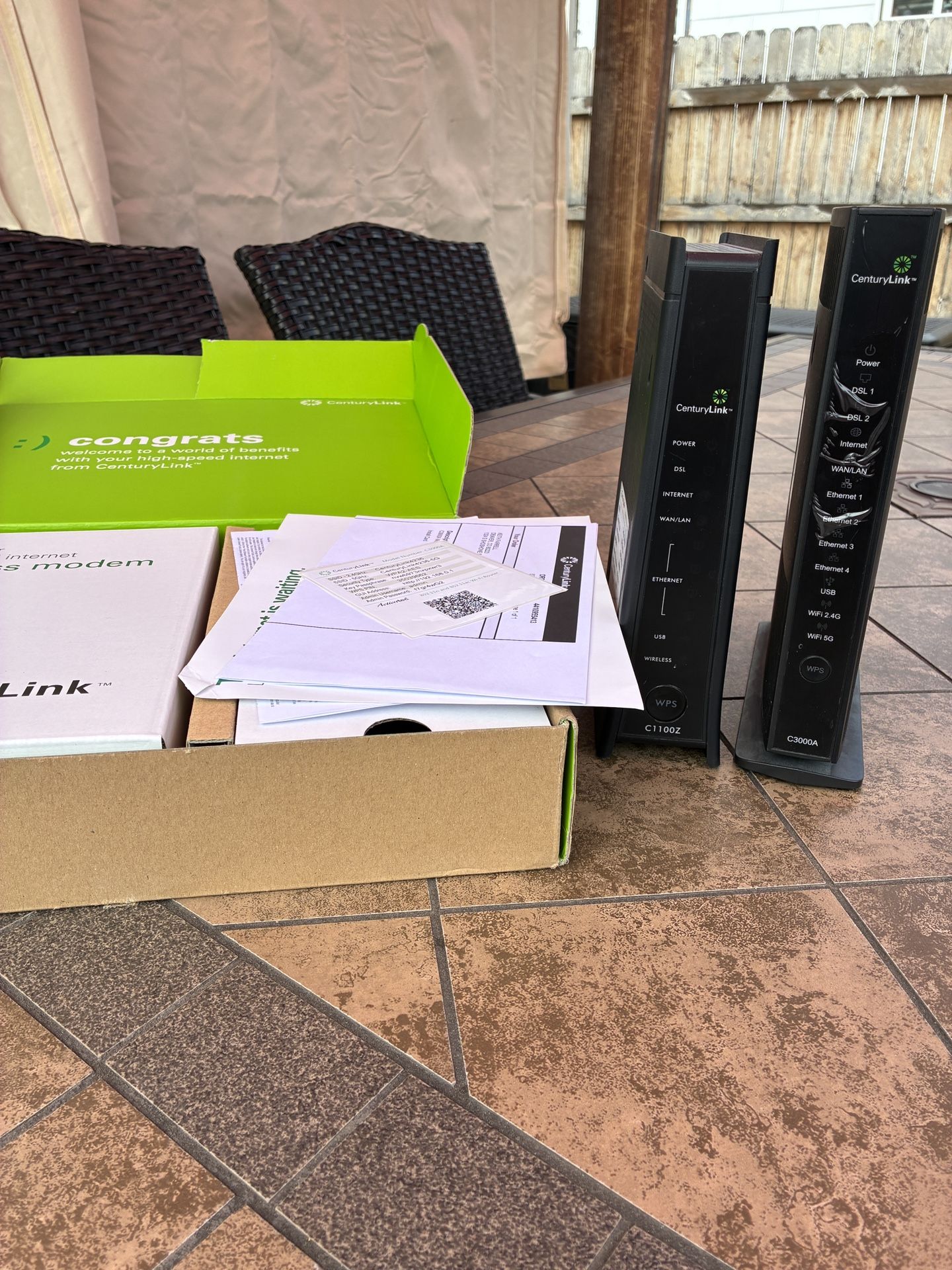 Century Link Router C3000A & C1100Z
