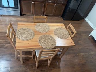 Wood table