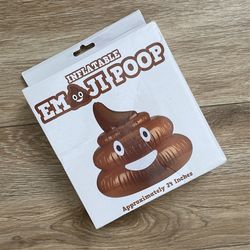 Inflatable Poop 💩 Emoji Float