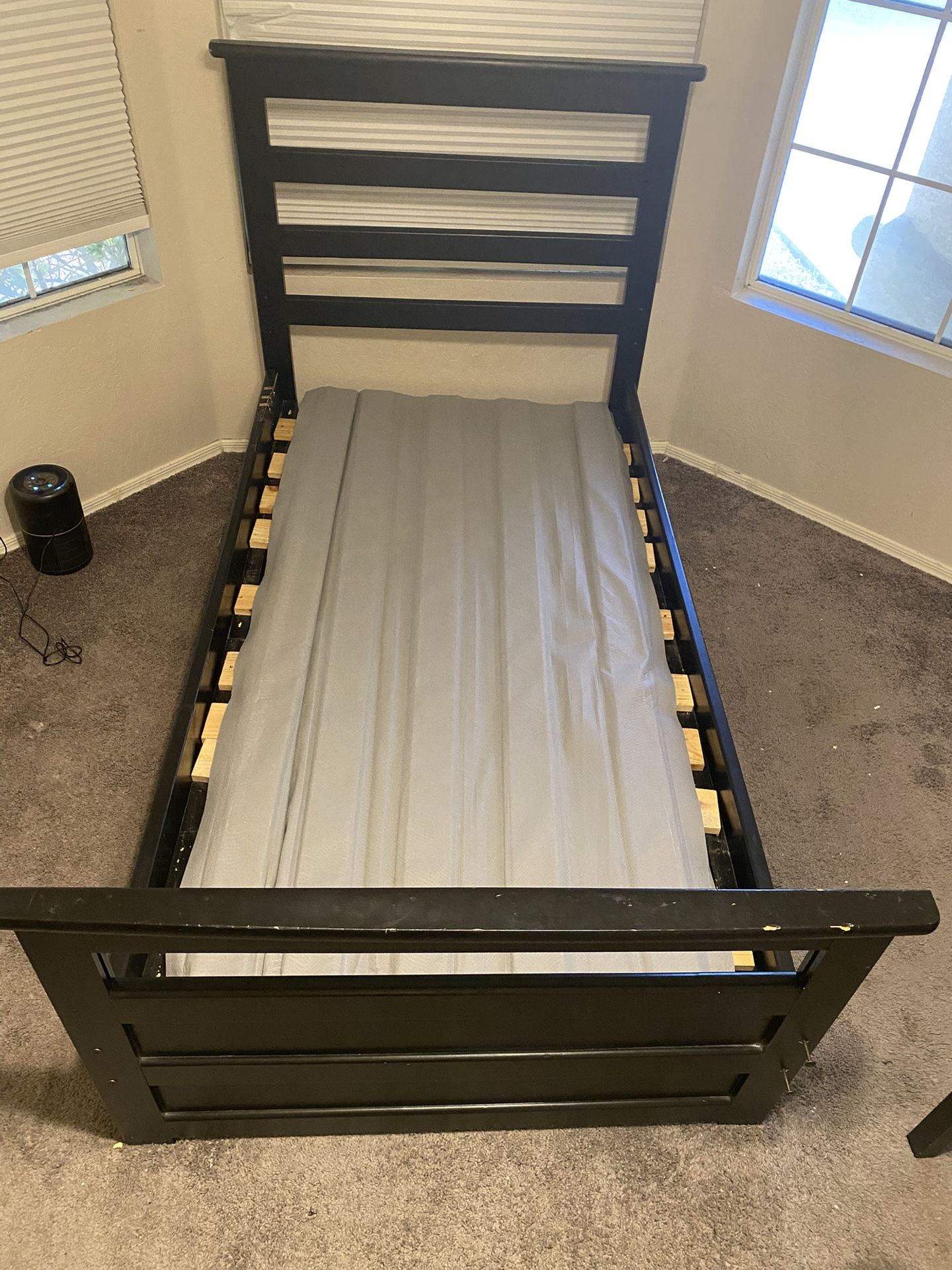 Twin Bed Frame And Mattress Supports 