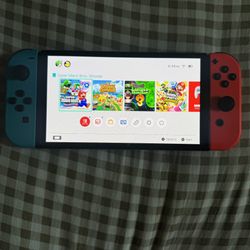 Nintendo Switch OLED + Mario Wonder