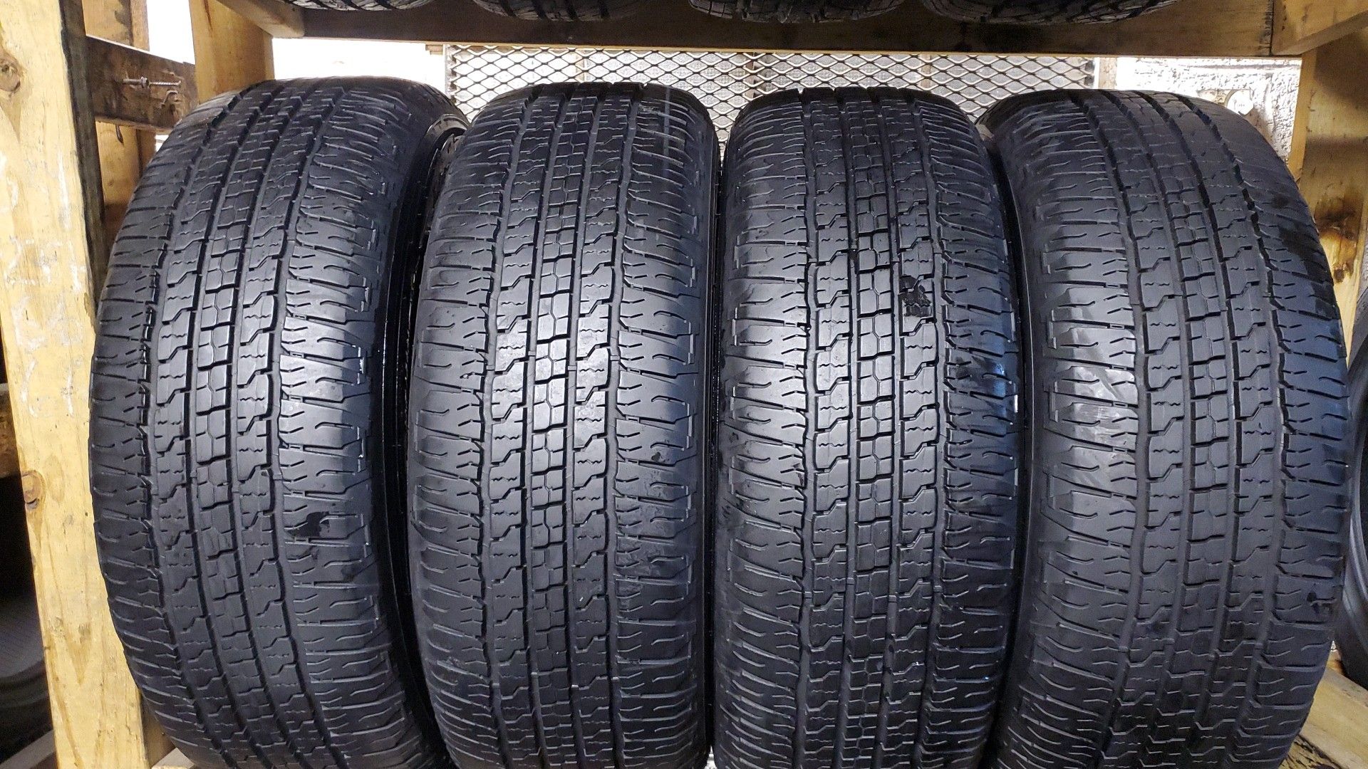 Four good set of Goodyear tires for sale 275/65/18