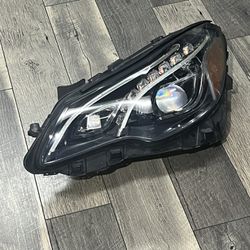 2014-2017 W207 MERCEDES BENZ E-CLASS COUPE OR CONVERTIBLE  ONLY LEFT HEADLAMP FULL LED SHELL  ONLY 