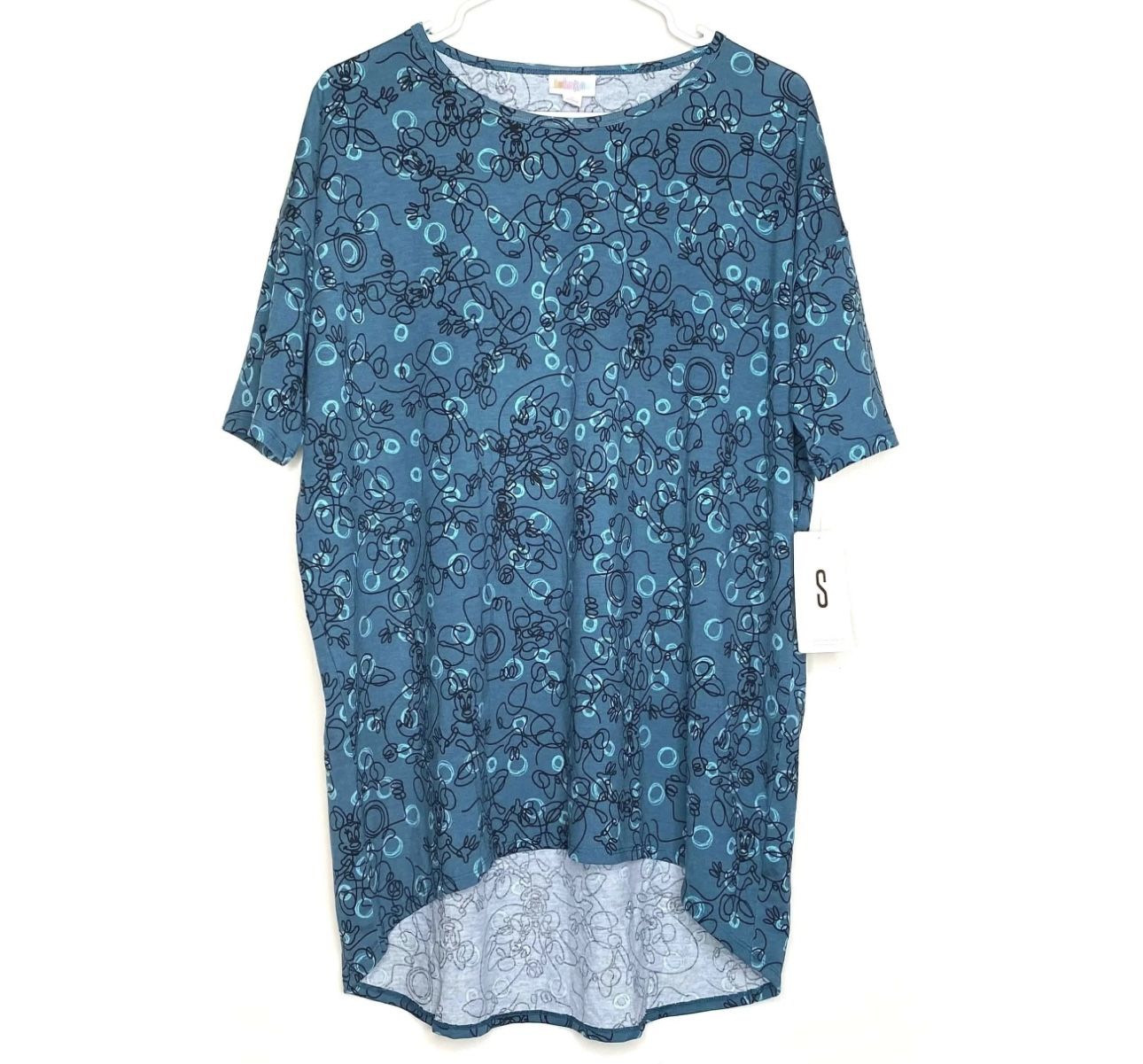LuLaRoe Irma Minnie Mouse Top XXS 