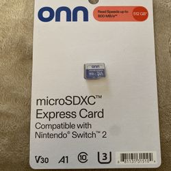 Onn micro SDXC Express Card 512 GB