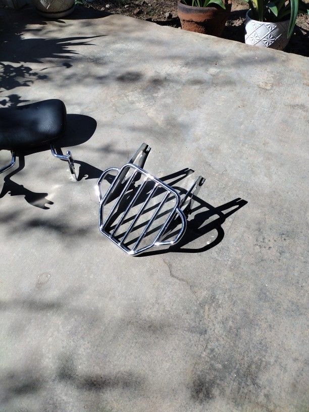 Harley Rear Luggage Rack