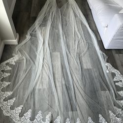 Cape Wedding Veil 