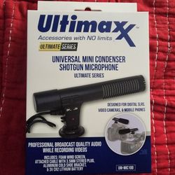 Universal Mini condenser Shotgun Microphone For Cameras And Phones 