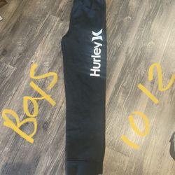 Boys 10-12 Hurley Sweats 