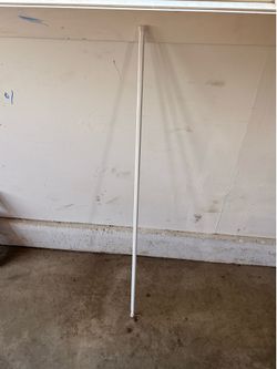 White tension rod