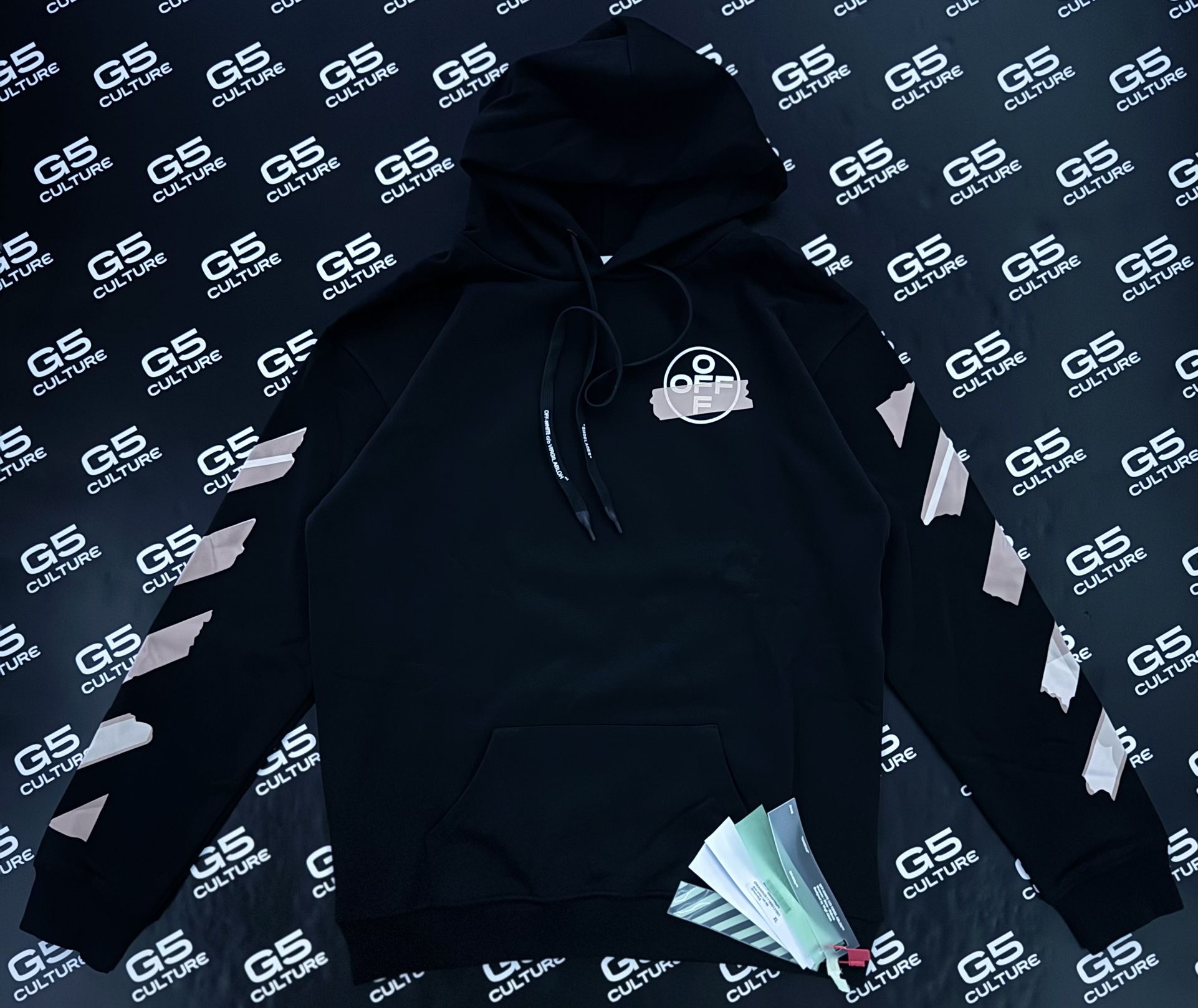 Off White hoodie size XL (run small)