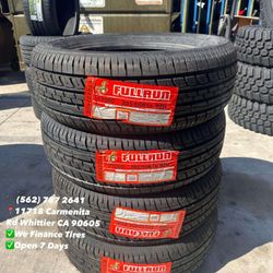 205/60R16 FULLRUN New Set of Tires Installed and Balanced Set de Llantas Nuevas Instaladas y Balanceadas