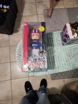 Nfl Rockin Randall Monday Night Football Buffalo Bill's Limited Edition Hank Williams Signing And Dancing