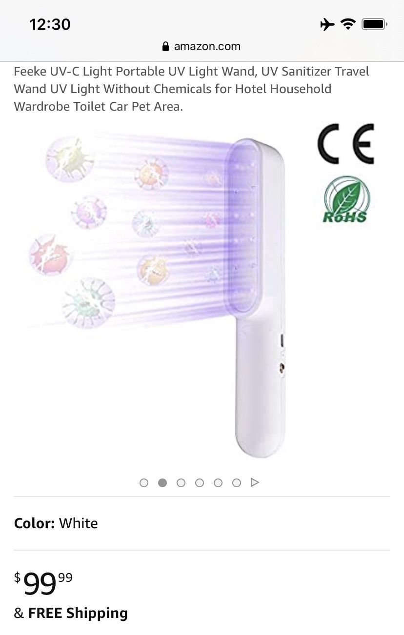 UV-C Wand sanitizer