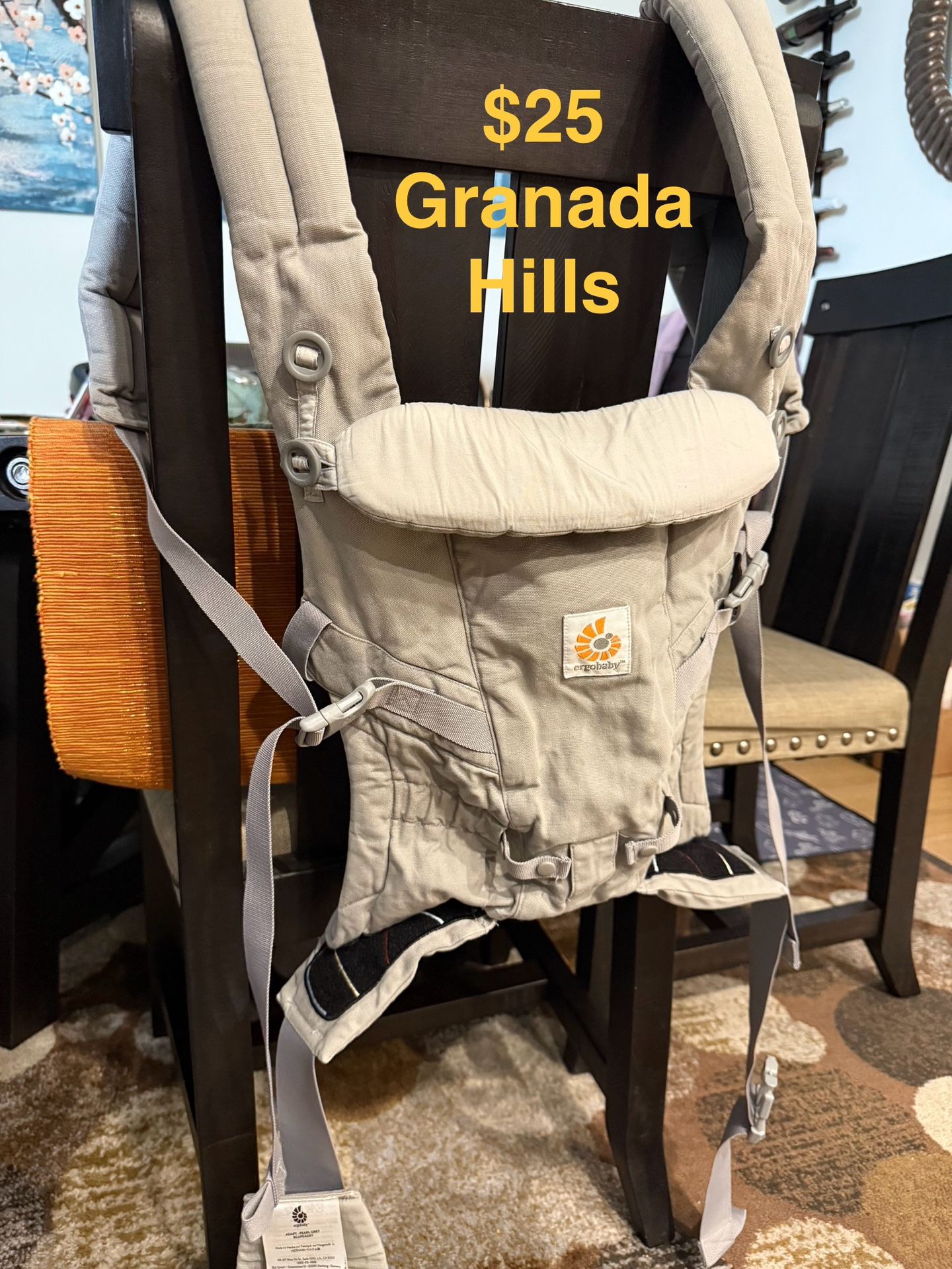 Ergobaby Baby Carrier $25