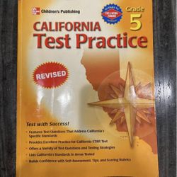 California Test Prep 5th Grade (no Markings Inside)