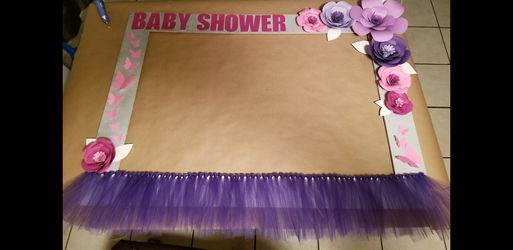 Butterfly Baby Shower Selfie Frame