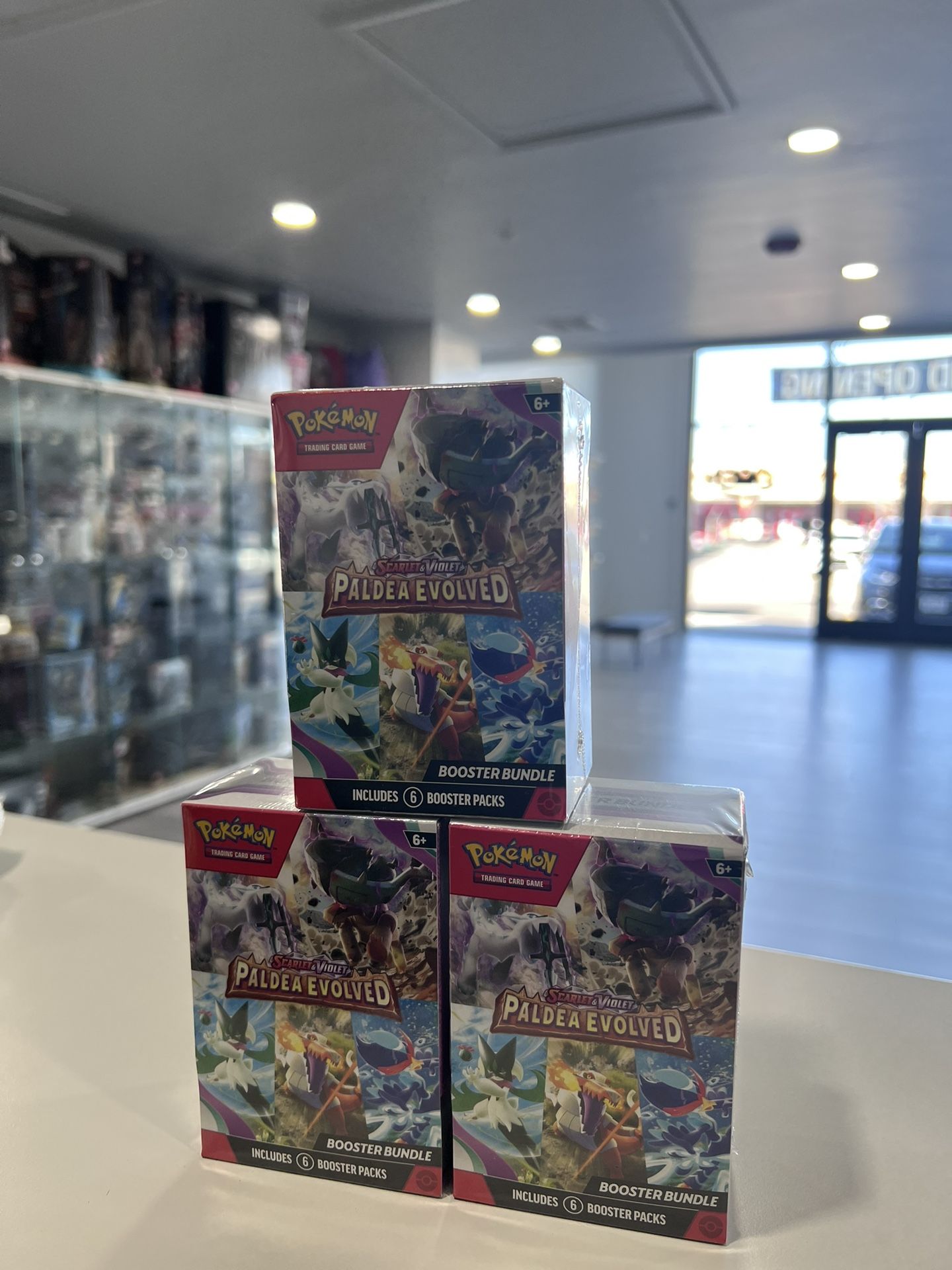 Pokemon Paldea Evolved Booster Bundle