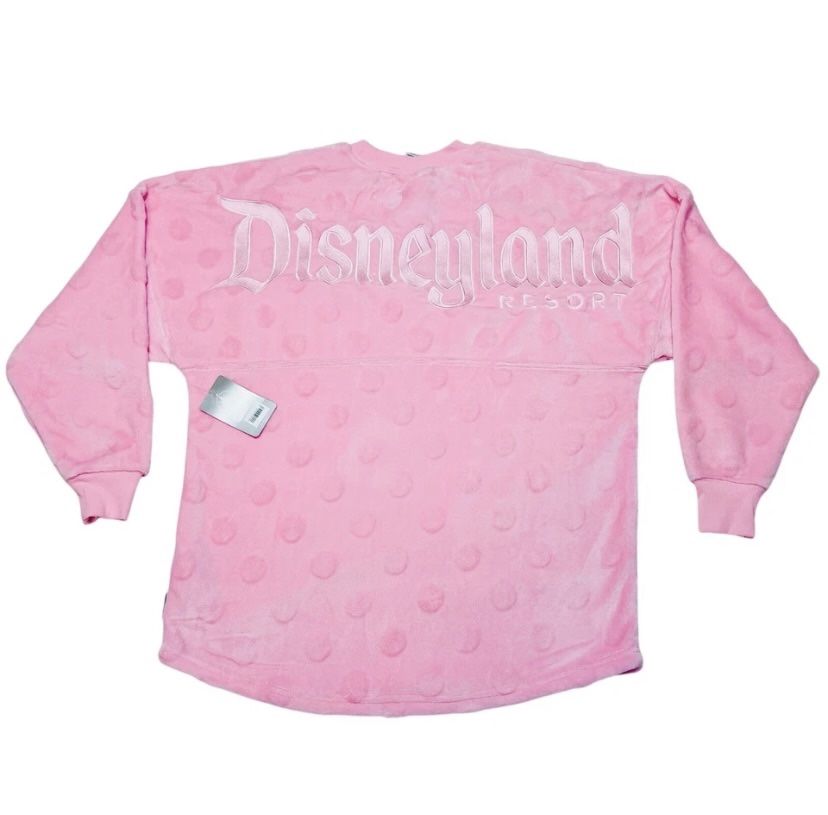 Disneyland Spirit Jersey Sweater Pullover Over Pink Small 2025 Park Princesses
