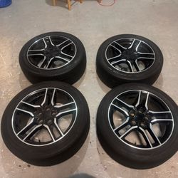Ford mustang OEM wheels and tires 